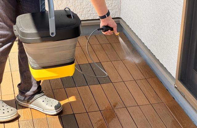 ベランダ掃除が激変。バケツのケルヒャー2.1万円 #Amazonプライム感謝 ベランダ掃除が激変。バケツのケルヒャー2.1万円 #Amazonプライム感謝