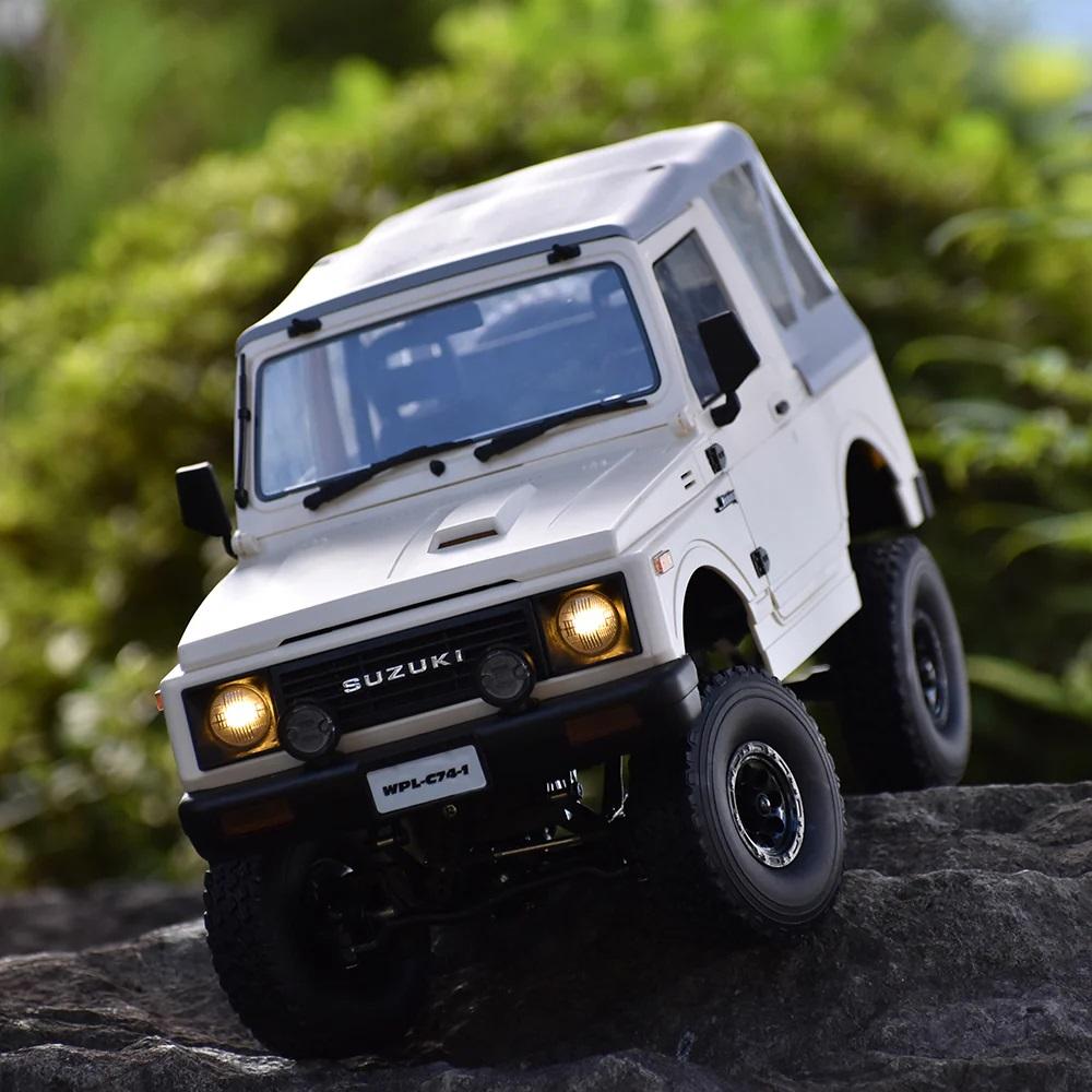 最新モデル】WPL C74-1 ジムニー 幌 グローバルエディション 白