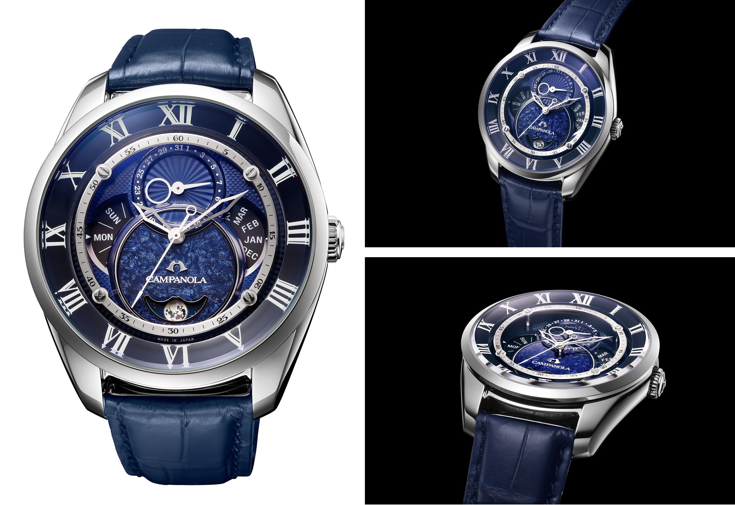 カンパノラの新作時計。漆の繊細なトーンで宇宙に想いを馳せる