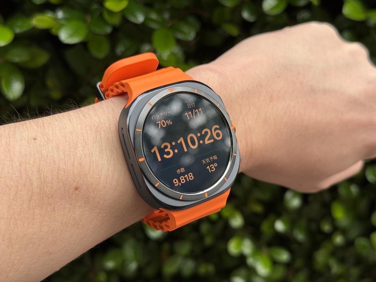 デカくてゴツい「Galaxy Watch Ultra」フツーの人が使ってもイイ 
