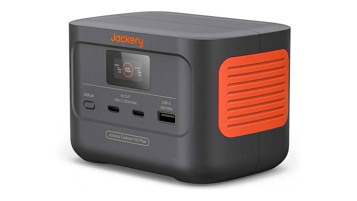 【通電確認のため開封】JackeryExplorer100Plusポータブル電源 Jackery Explorer 100 Plus｜ソーラー充電対応で飛行機に