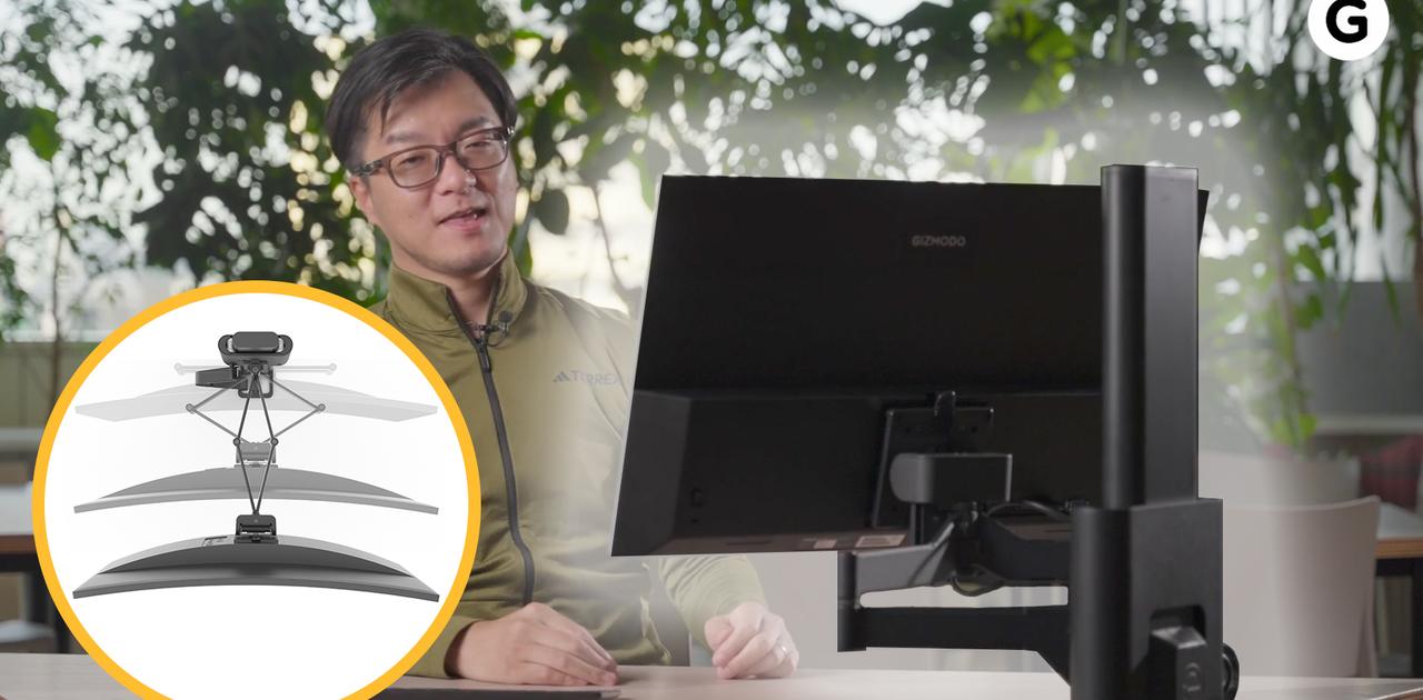 ERGOTRON TRACE ホワイト モニターアーム 香し 可動式 クランプ式