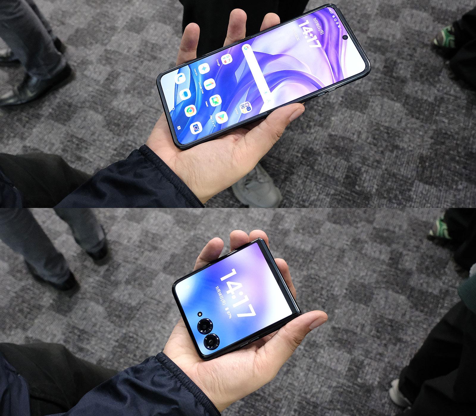 大型アウトディスプレイが超優秀。モトローラの最新スマホ｢motorola