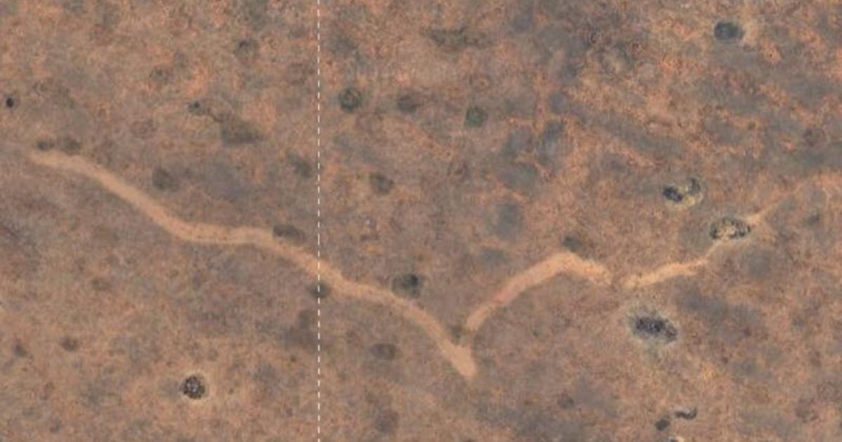 Google Earthでみつけたオーストラリアの大地の傷跡、正体は「あれ」