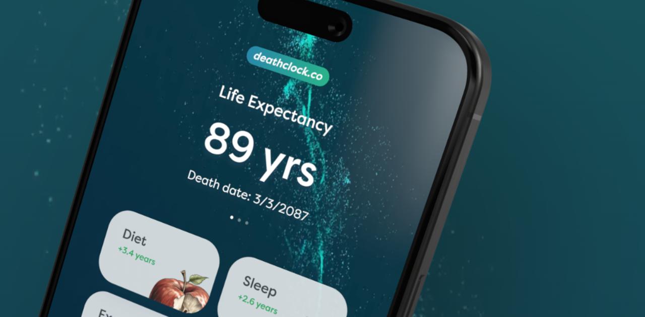 自分が死ぬ日を教えてくれるAIアプリ｢Death Clock｣ | ギズモード・ジャパン