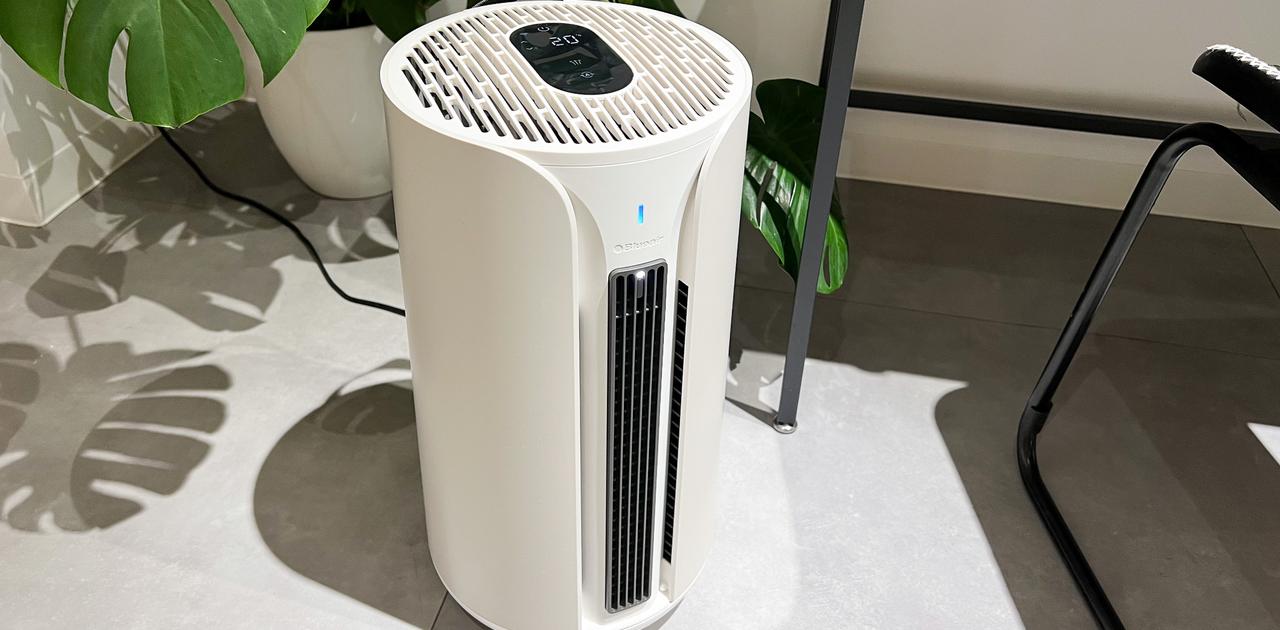 年中出しっぱなしOK。ヒーターにもサーキュレーターにもなる空気清浄機 
