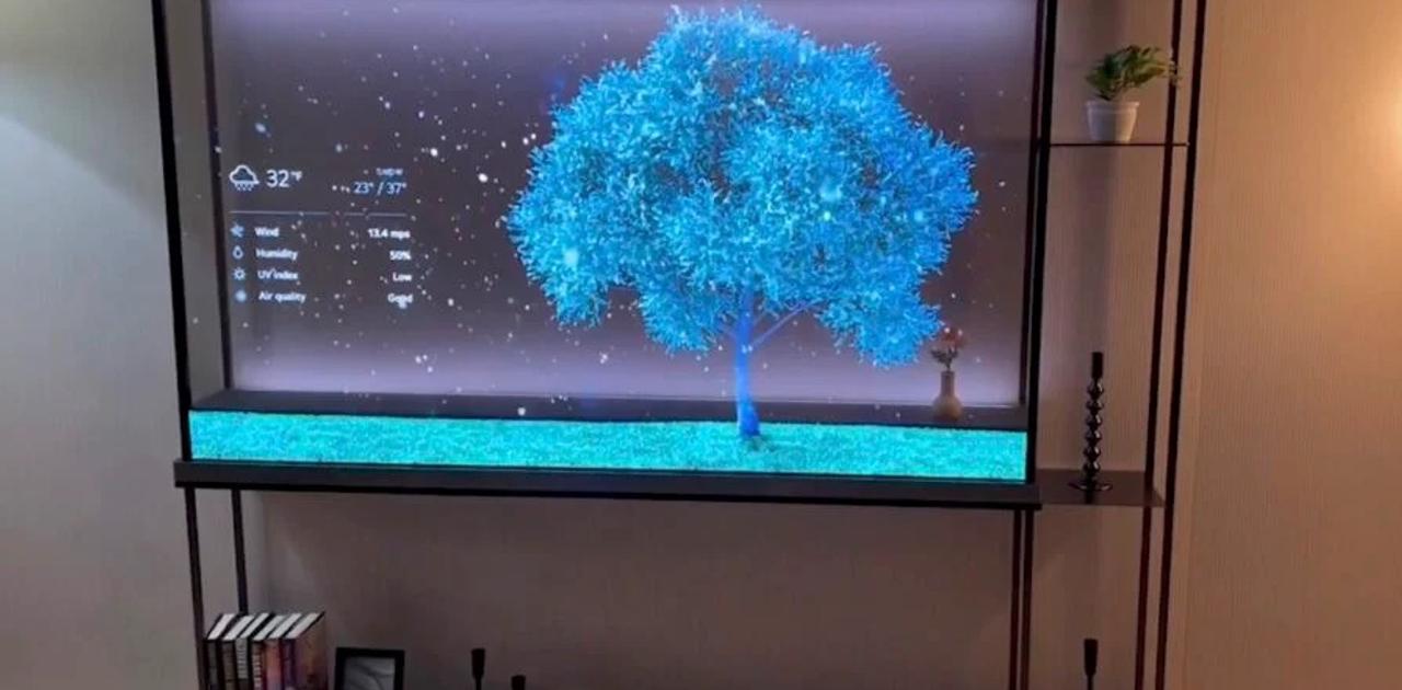 その価格900万円。LGの“スケスケテレビ”が本当に発売されるって
