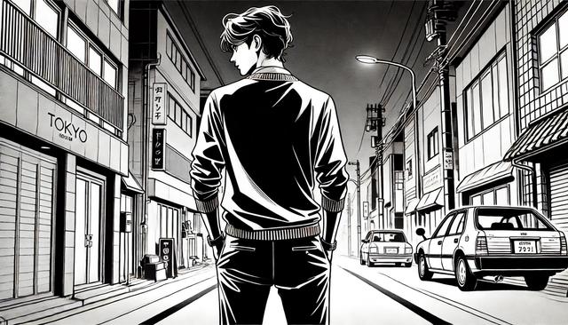 A_monochrome_black-and-white_line-art_illustration
