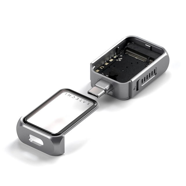 【新品未開封】Satechi M.2 NVMe SSDケース Amazon.com: Satechi M.2 NVMe Mini SSD Enclosure with 10Gbps