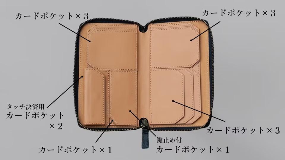 ✨新品✨ INCROCI MILANO 大人のための新感覚長財布　Panino 手帳…じゃないの!?スマホも格納できる “大人のための新感覚長財布