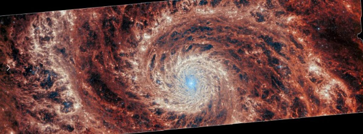 ウェッブ宇宙望遠鏡、これまで観測されたなかで最も遠い「渦巻銀河」を