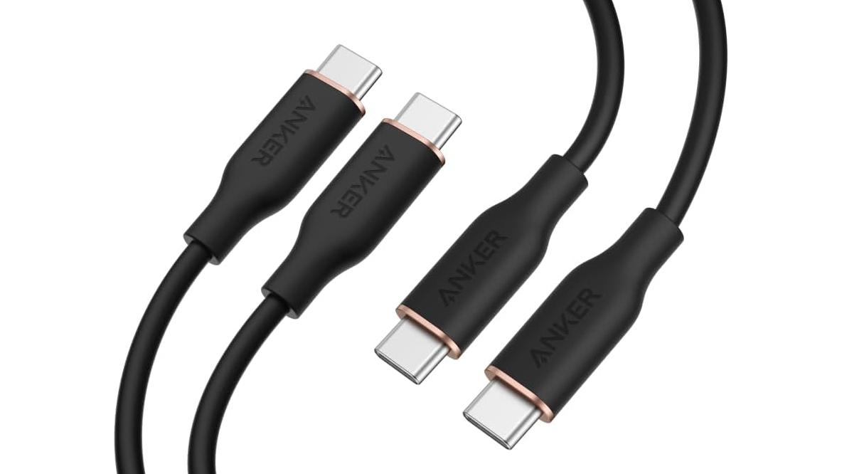 Ankerの絡まないUSB-Cケーブル、2本セットがお祭り価格なのよ