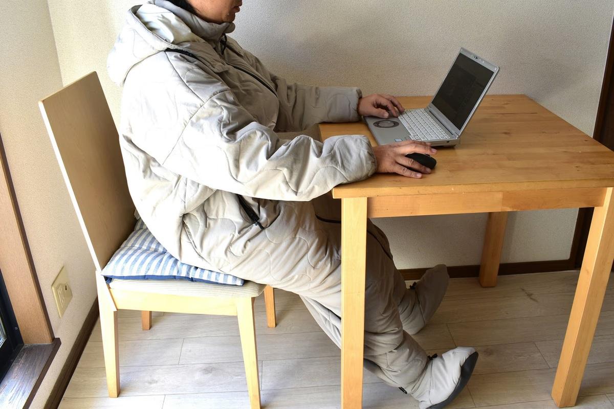 暖房いらずでこの暖かさ！着る寝袋｢モモンガ｣の5層構造が冬を