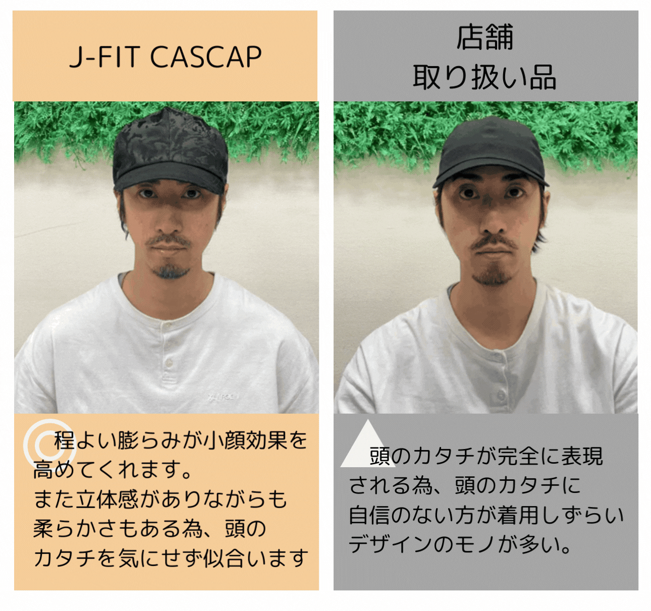誰にでも似合いやすい帽子ってホント？ J-FITの新作｢キャスキャップ｣を