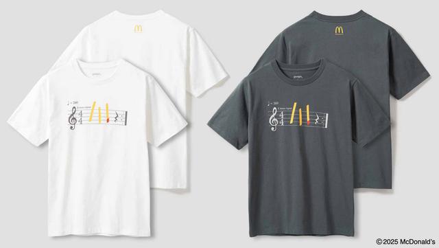 アパレルで奏でるマクドナルド愛。遊び心あふれるコラボ