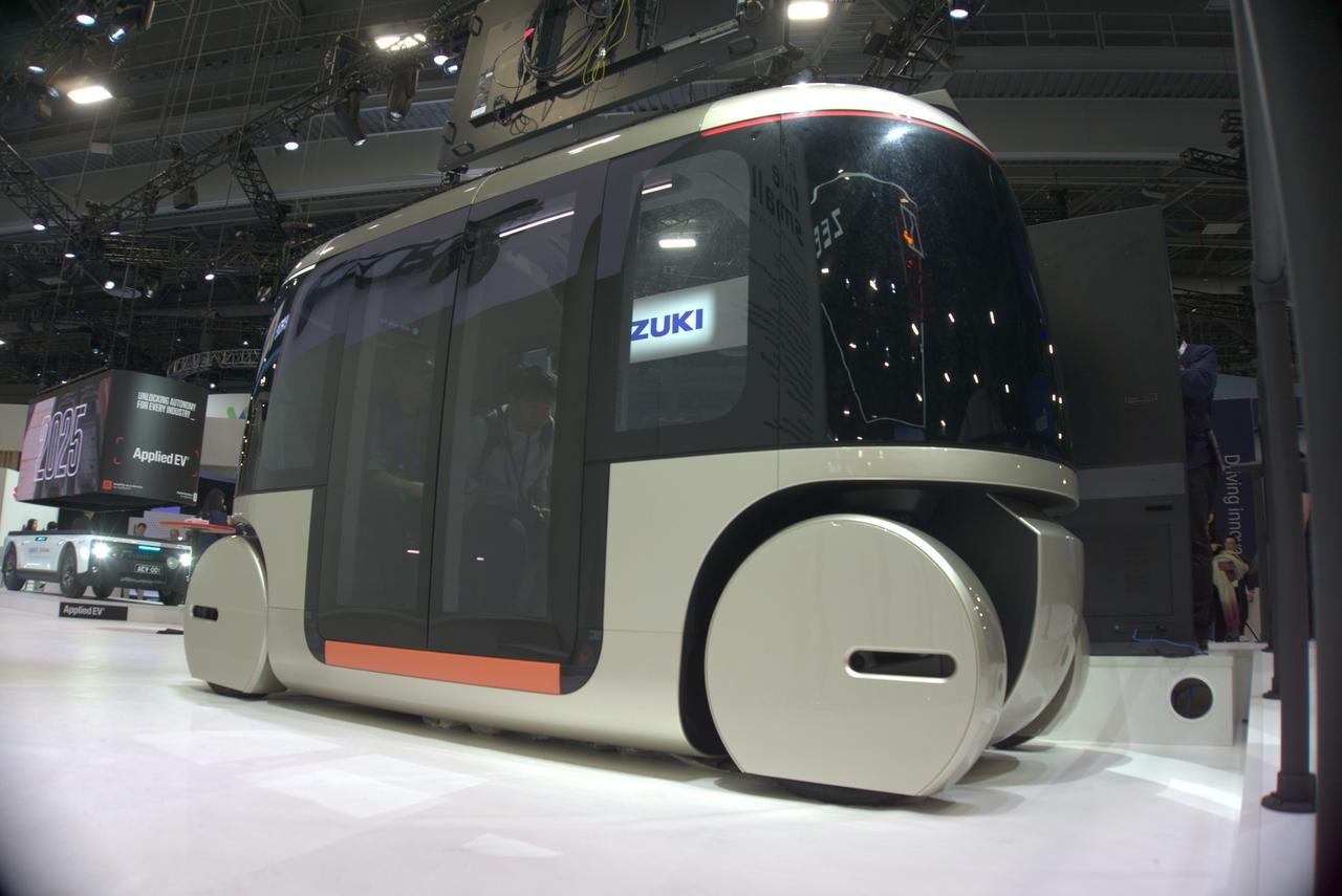 タクシーみたいに使える電動シャトルバス、地方都市で活躍しそう #CES2025