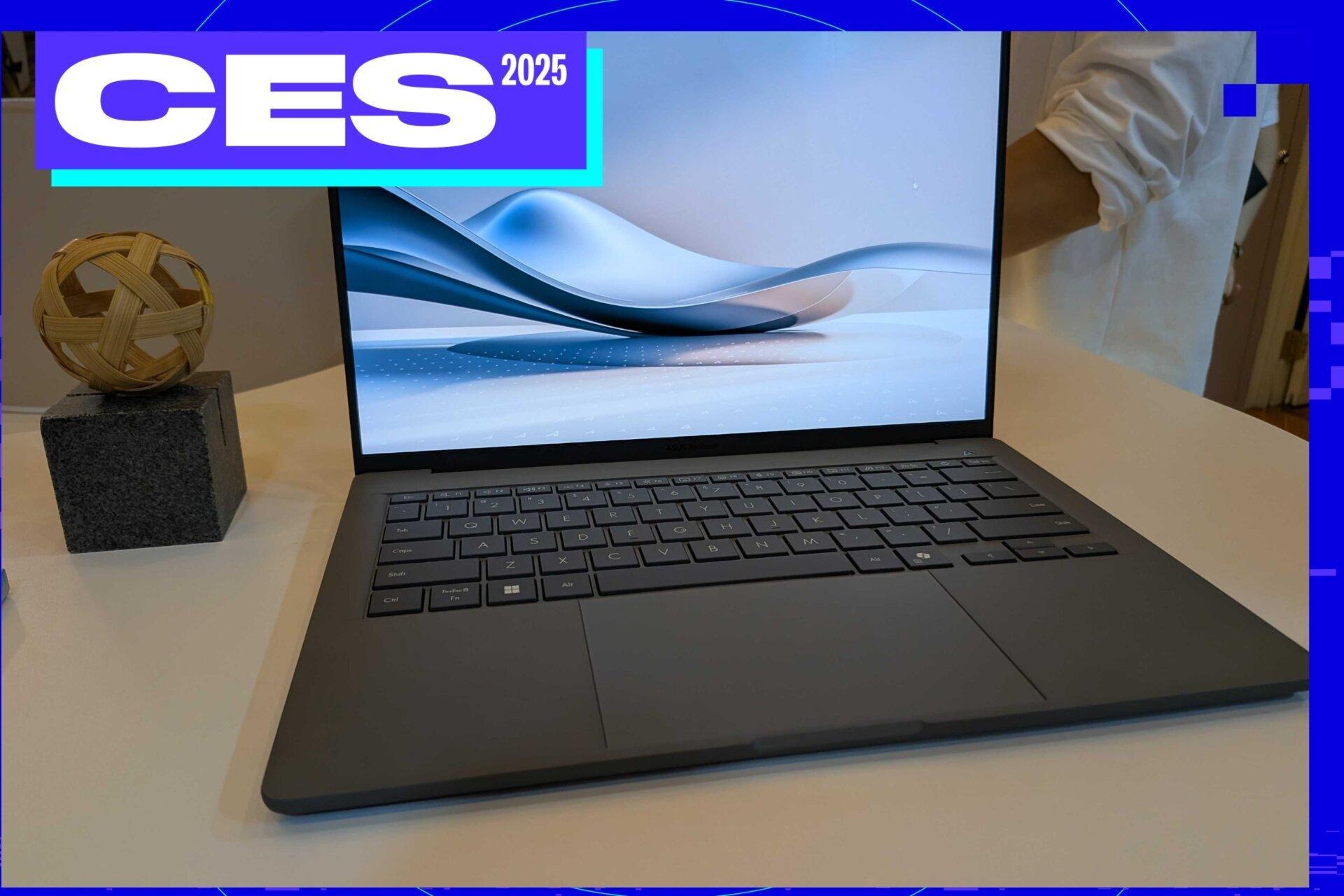 14インチで1kg切った新素材PC「Zenbook A14」は値段も手ごろ #CES2025