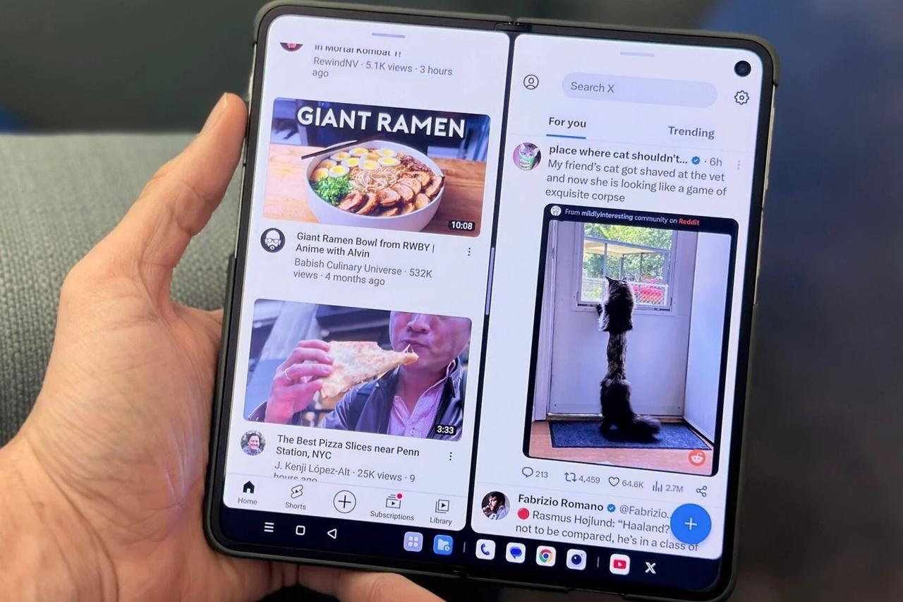 今年の新作折りたたみスマホは｢画面3分割｣できるのがデフォっぽい
