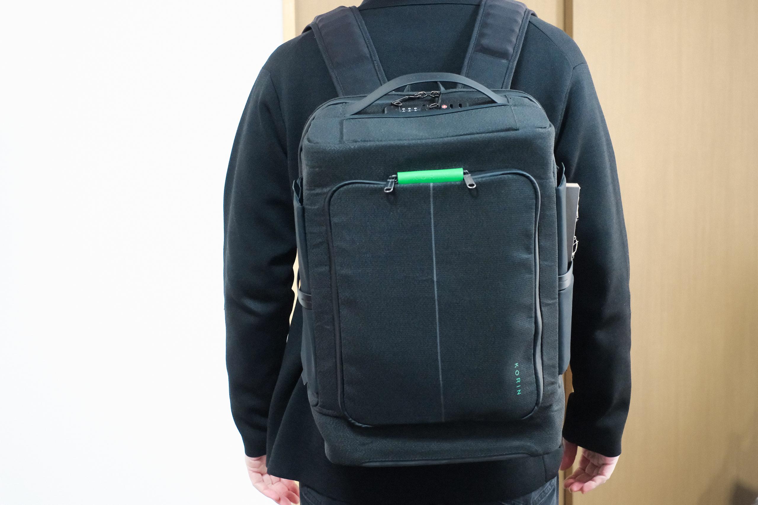 HUDY バックパック URBAN COMMUTER 2x3WAY BRIEF PACK2x3ウェイ ブリーフパックBLACK