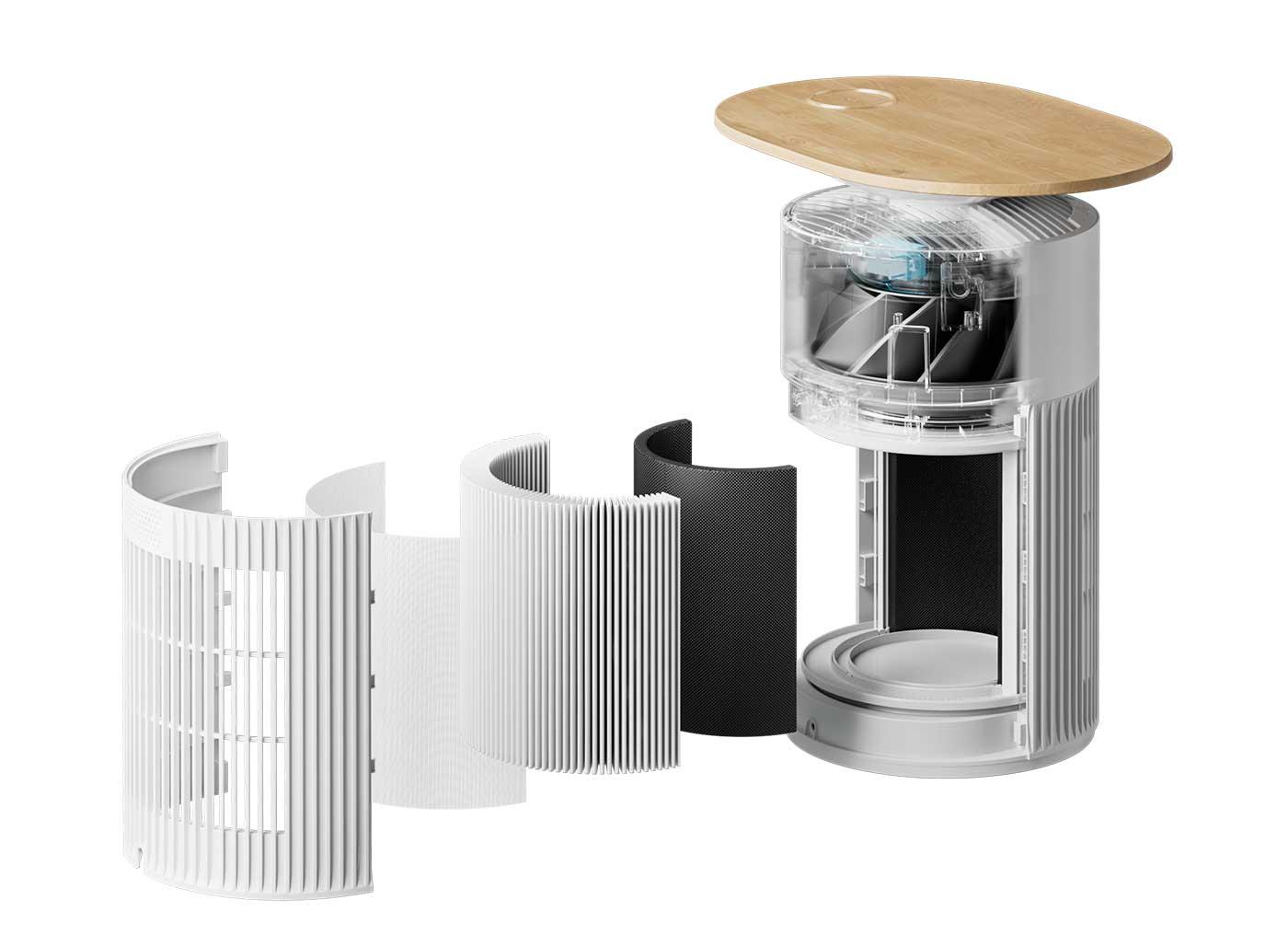 1台4役の｢SwitchBot空気清浄機Table｣が｢私の上にモノを置いてもいい