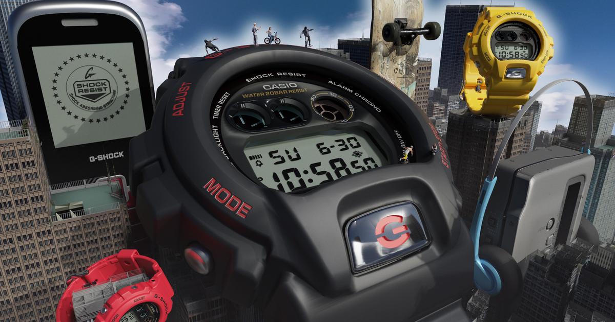G-SHOCK定番モデル、30周年を祝う復刻版。「ザ・90年代」で今また新鮮 