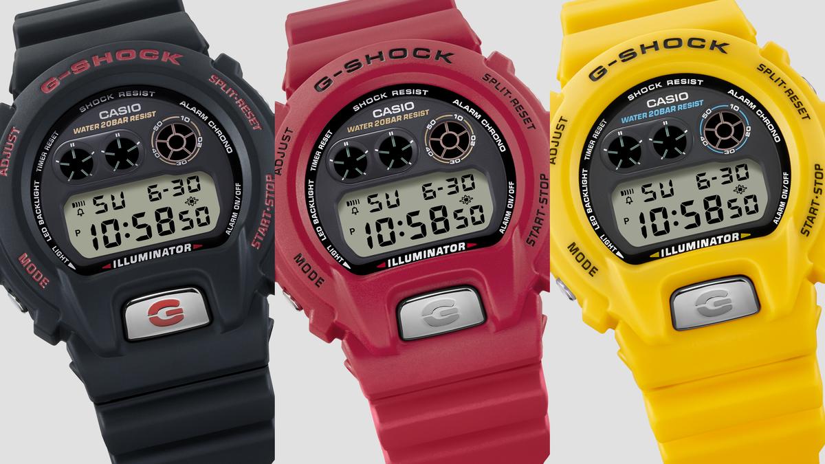 G-SHOCK定番モデル、30周年を祝う復刻版。「ザ・90年代」で今また新鮮 