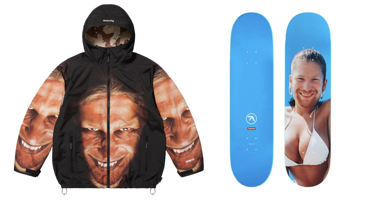 この笑顔にピンときたら。Supremeがエイフェックス・ツインとコラボ