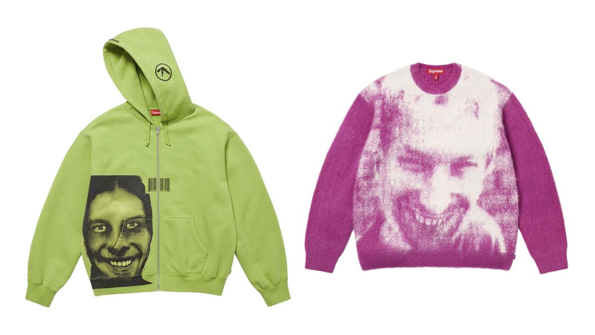 ミュージシャン Supreme この笑顔にピンときたら。Supremeがエイフェックス・ツインとコラボ
