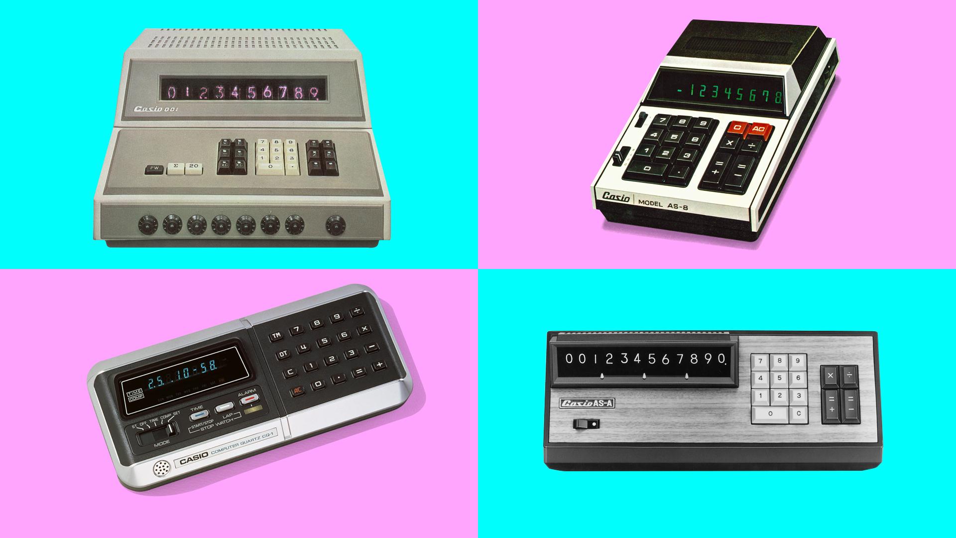 初代電卓って何kgだったと思います？ 電卓と電子音楽にフィーチャー