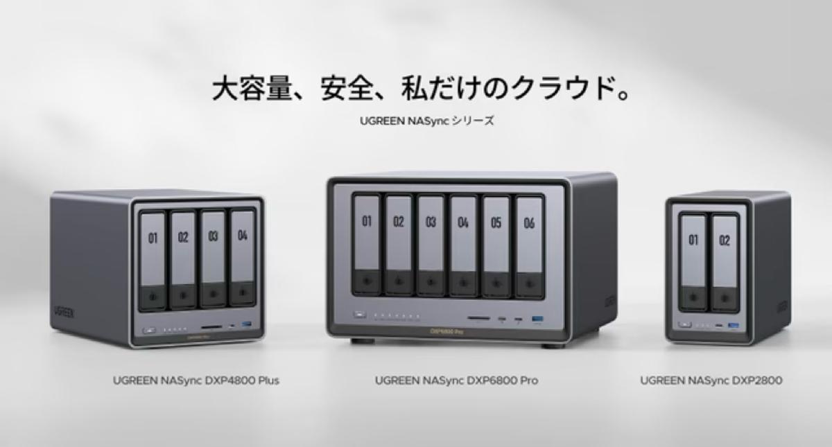 大容量・固定費ゼロ。UGREENの「NAS」で“脱クラウド”が達成できた 