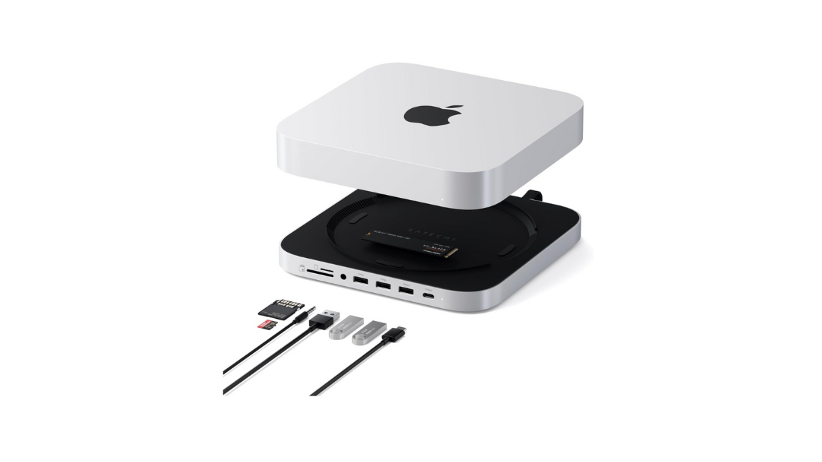 Mac miniを「完全体」にしてくれる合体可能なドッキングステーション