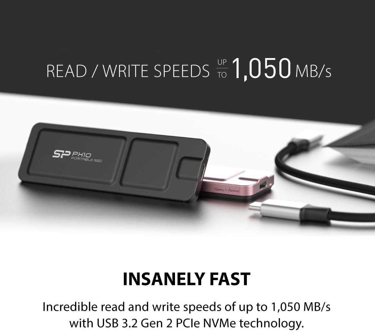 高速＆大容量】シリコンパワー「ポータブル外付けSSD」がスゴすぎる
