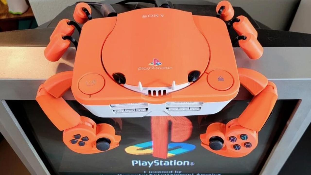 25年前のプレステをカニに魔改造…カニ？