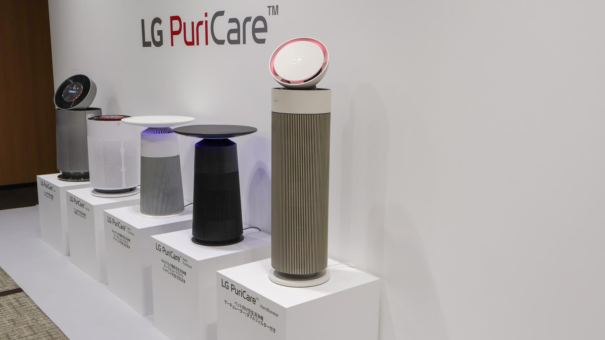 美品 LG AeroCatTower Air Purifierキャット空気清浄機 LG AeroCatTower 空気清浄機 AS207CBZ0 | LG JP