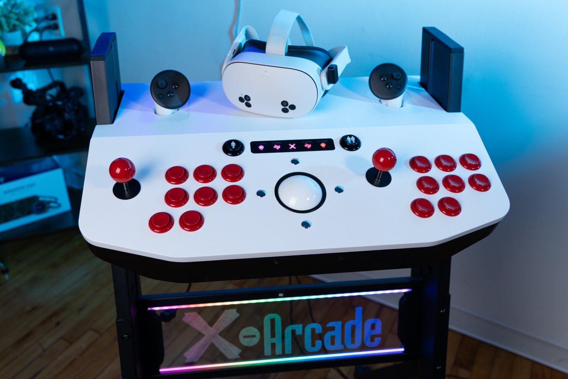 アーケード風巨大コントローラーでVRゲームしてみたくない