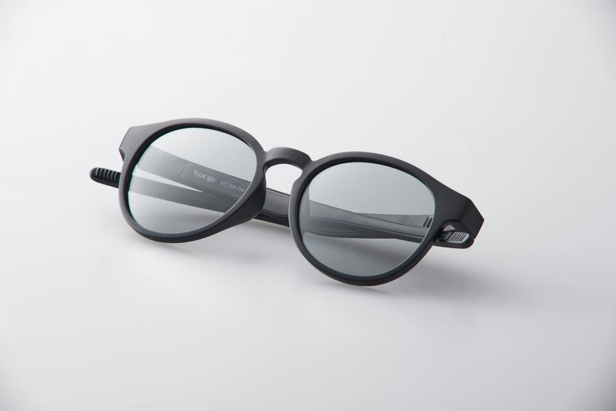 鯖江製 調光レンズサングラス ブルーライトカット 偏光・調光・UVカット｣全部入り。アクティブシーンを変える鯖江