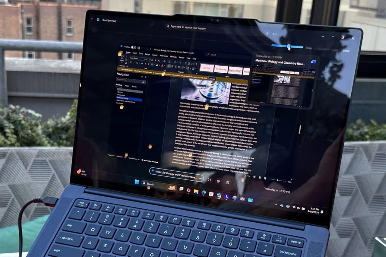 Windowsの｢リコール｣機能が徐々に解禁。この機能を制御するには？