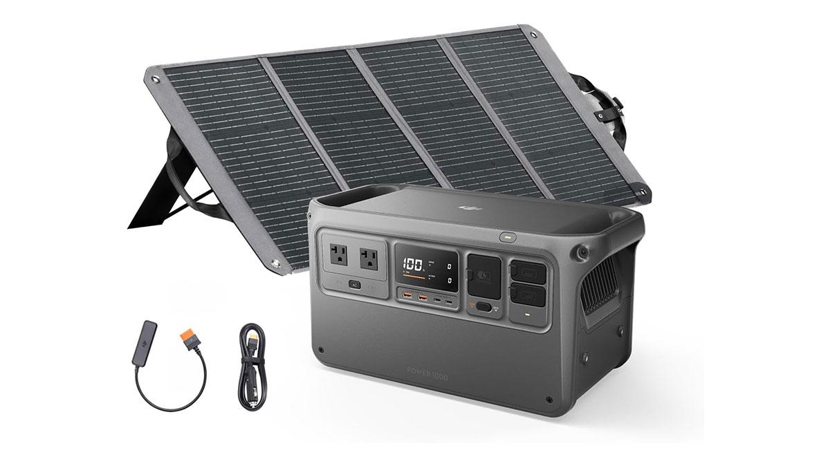 DJI｢Power 1000｣+120Wソーラーパネルセットが46%オフ！停電