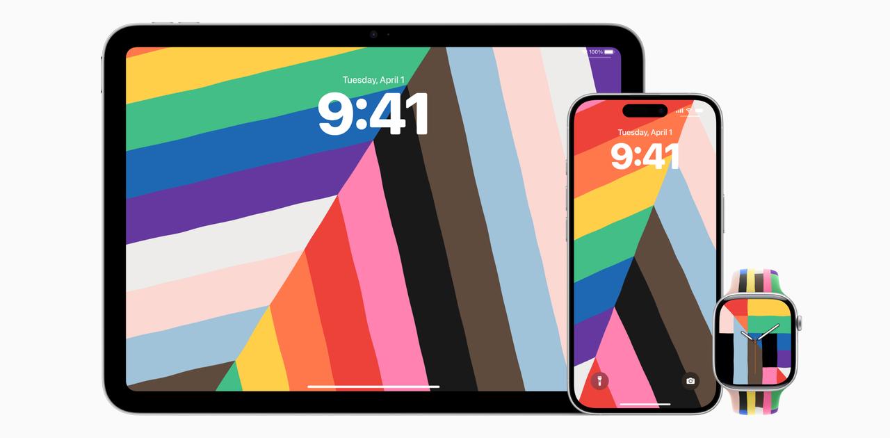 【速報】Apple、iOS 18.5でプライド月間限定壁紙＆スポーツバンド2025公開！カラフルデザインでLGBTQ+コミュニティを応援