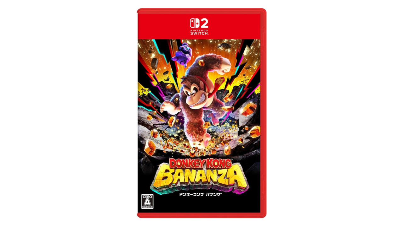 シリーズ完全新作『ドンキーコング バナンザ』が事前予約で14