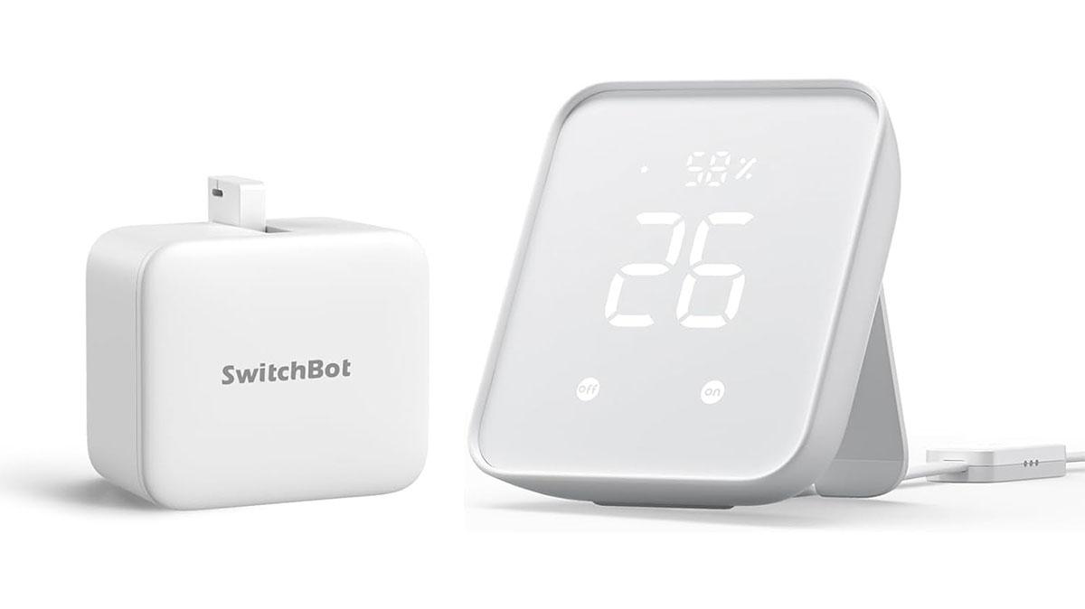 貼るだけで家電がスマートに。SwitchBotの“指ロボ＋ハブ“で