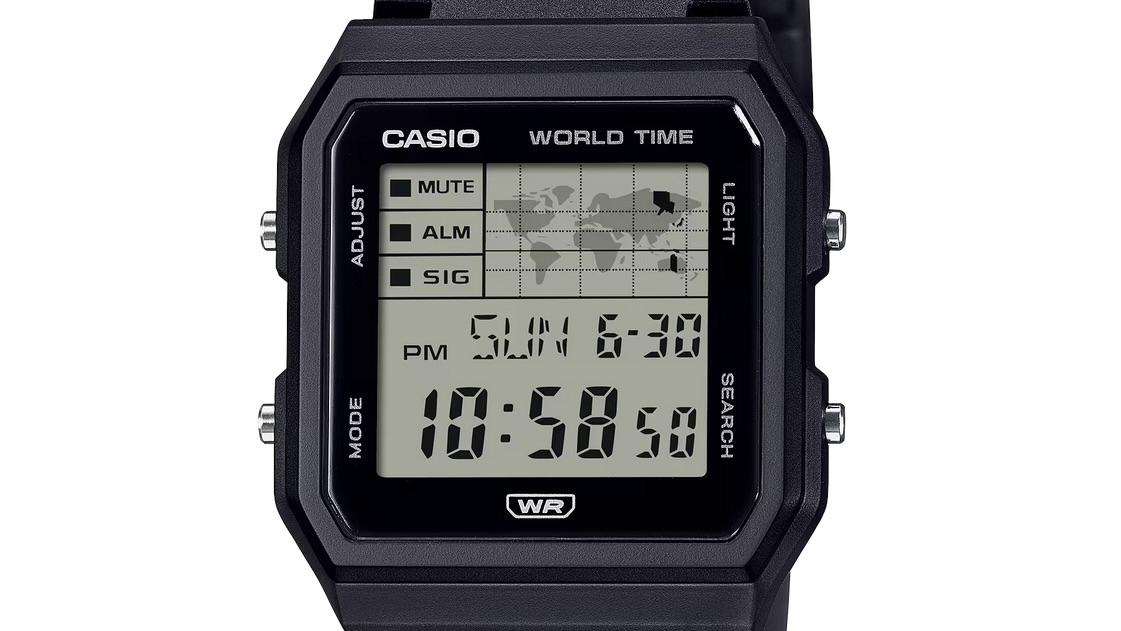 レトロ感あるワールドタイマー。カシオの新作は4,400円で質感上々