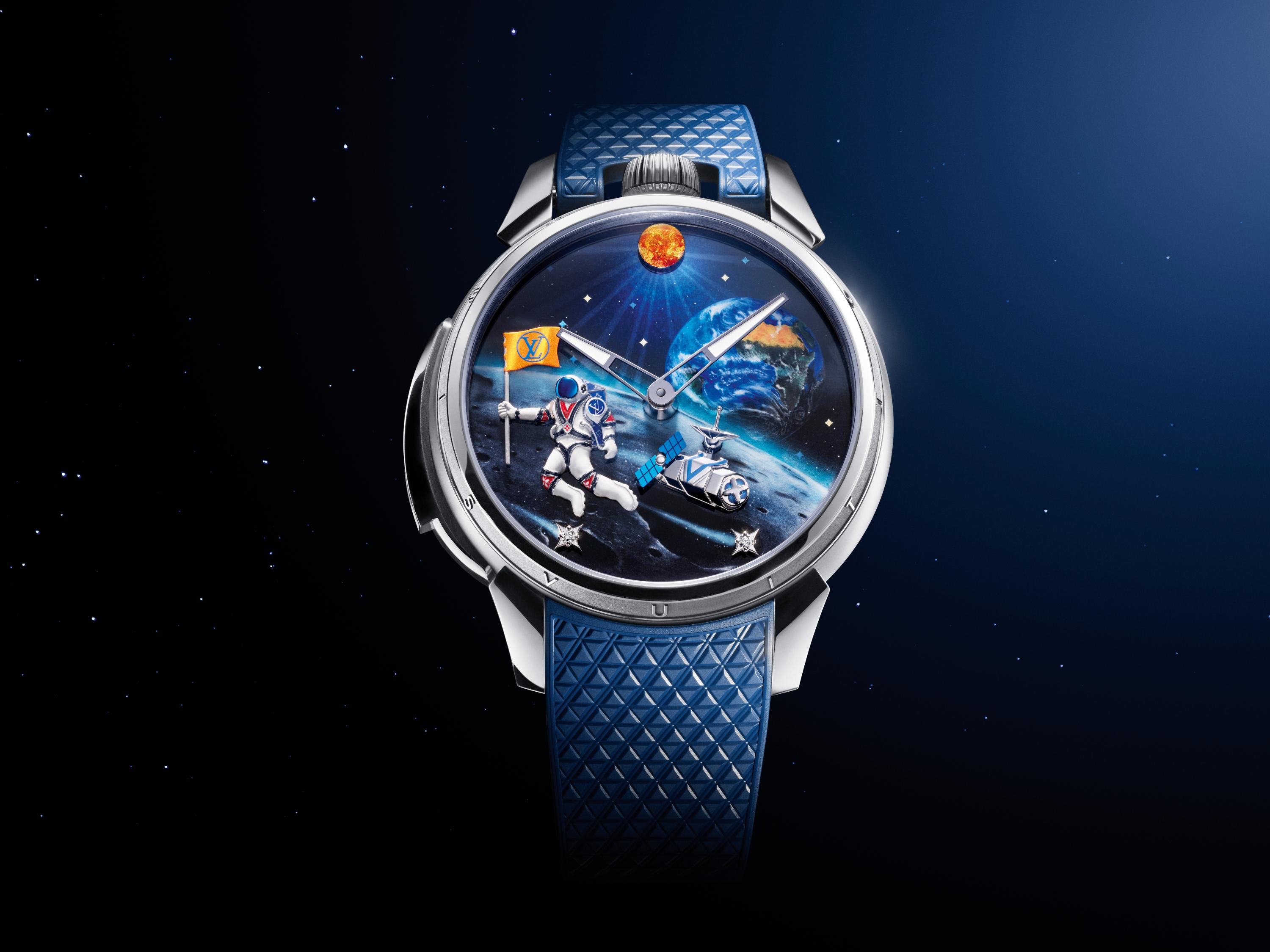 腕の上でからくり人形劇。ルイ・ヴィトンの新作時計は圧巻の工芸品