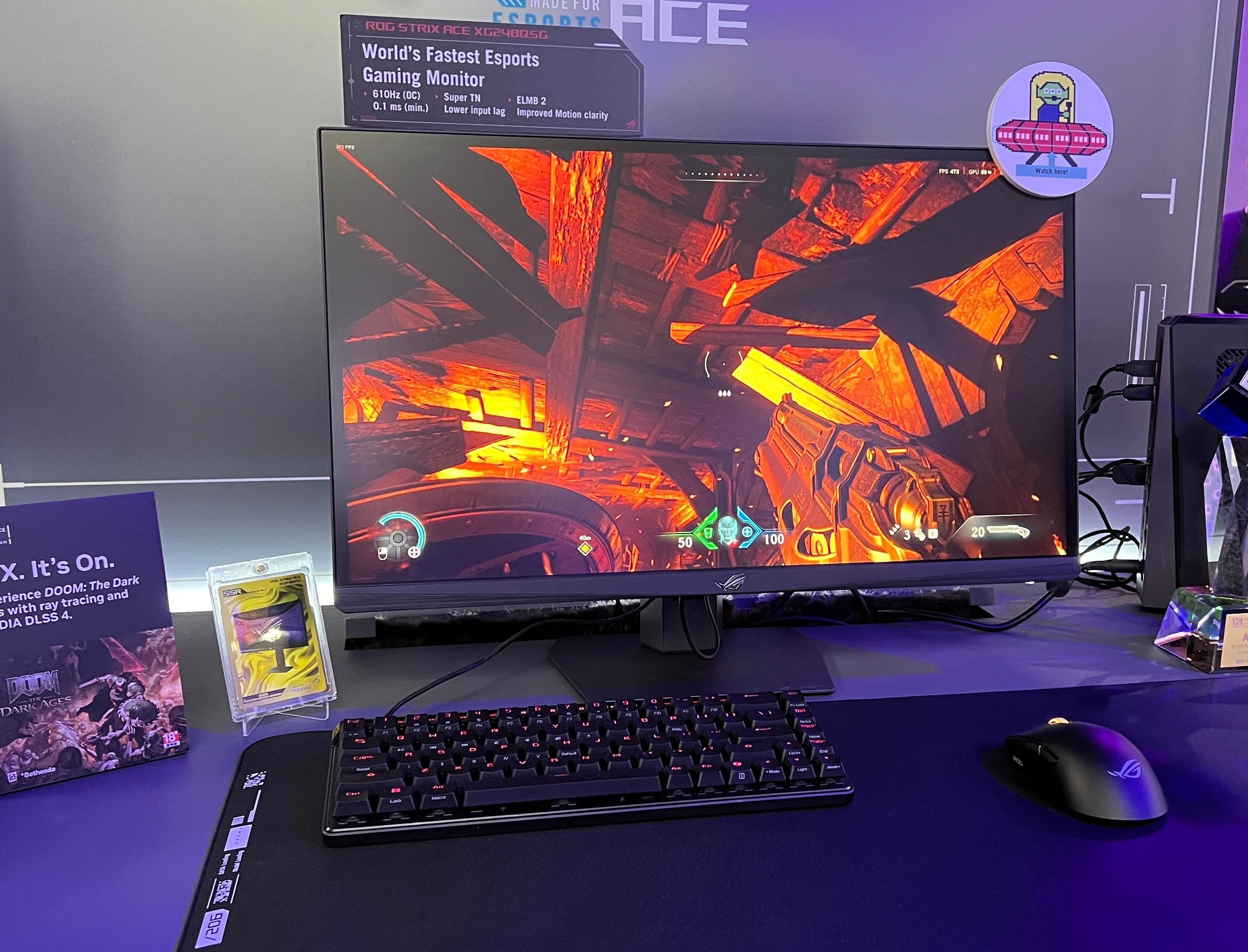 世界｢最速｣モニター！ ASUSの最新モニター、リフレッシュレート