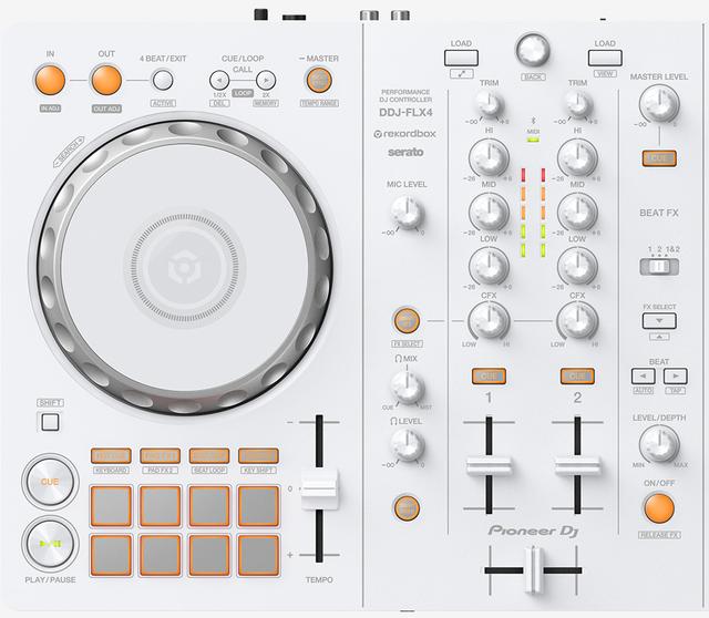ddj flx4 注意事項あり DDJ-FLX4-W - マルチアプリ対応2ch DJコントローラー (White)
