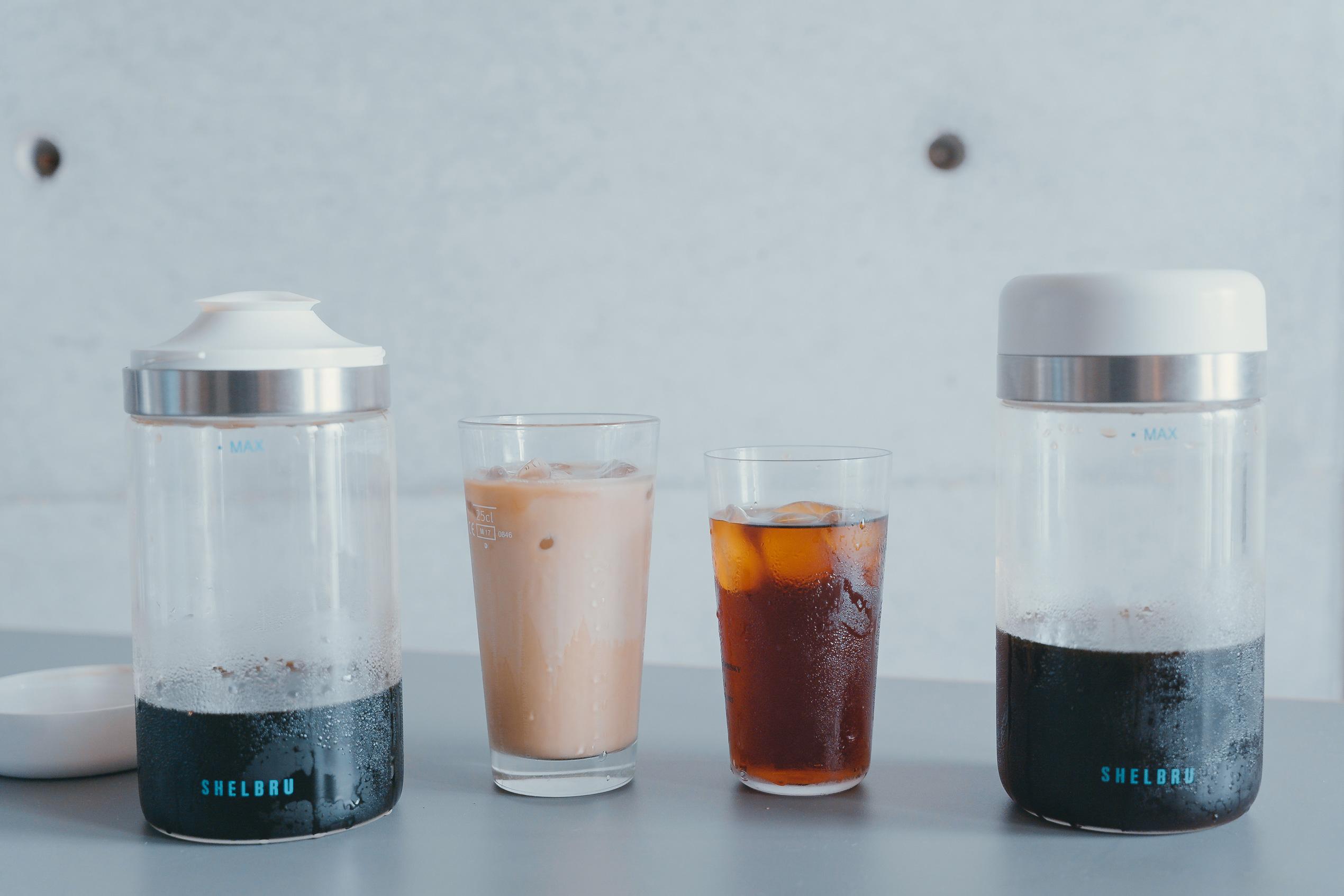SHELBRU 新品　ダブルフィルター技術でまろやかで美味しい水出しコーヒ ダブルフィルター技術でまろやかで美味しい水出しコーヒがご自宅