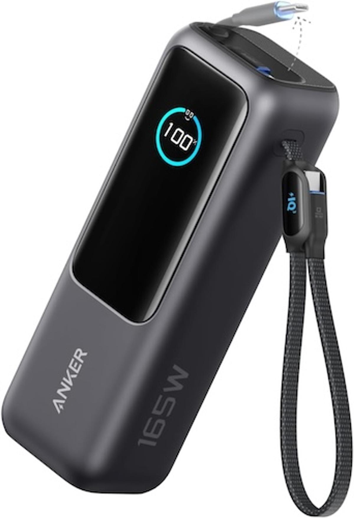 Anker最強モバイルバッテリー登場！2.5万mAh・ケーブル2本内蔵 