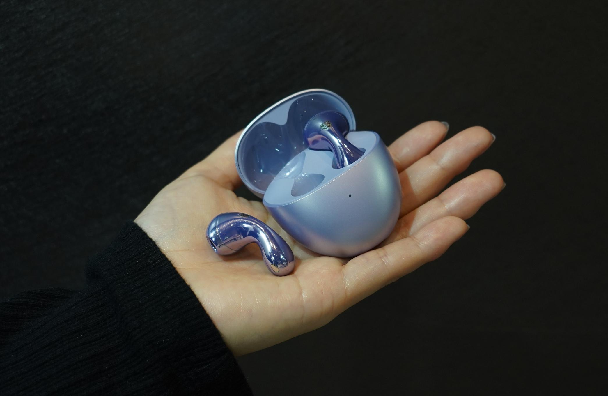 HUAWEI Free Buds 6i ワイヤレスイヤホン イヤホン パープル