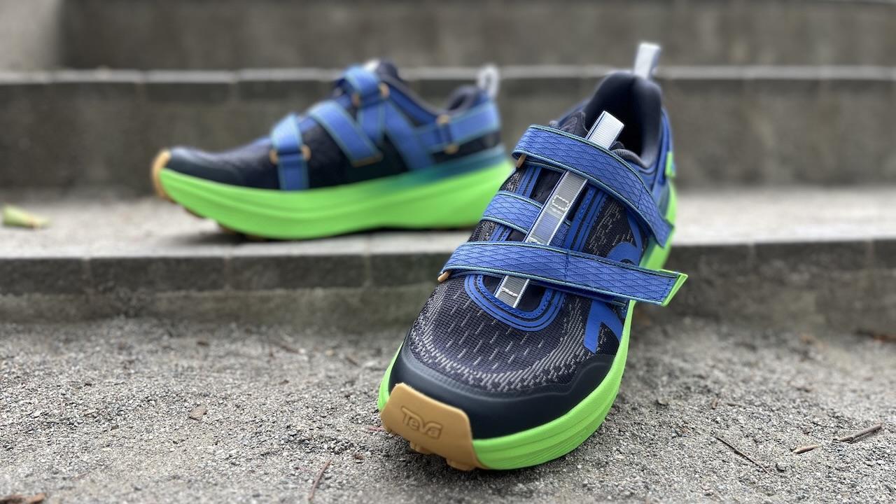TEVA ランニングシューズ 上りはグイグイ、下りは柔らかく衝撃吸収。Tevaの走れるシューズ