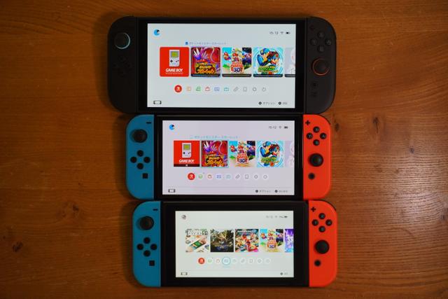Nintendo Switch 2と今までのSwitchを並べてみた。｢見た目｣は